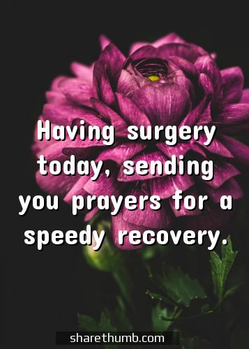 messages for wishing speedy recovery